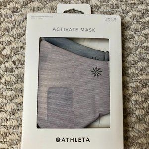Athleta Women's Activate Face Mask 2 Pack!!! @New In Box@